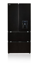 Load image into Gallery viewer, Waterford Appliances French Style Fridge Freezer Inox Black
