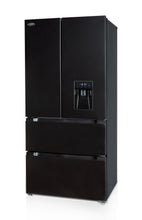 Load image into Gallery viewer, Waterford Appliances French Style Fridge Freezer Inox Black
