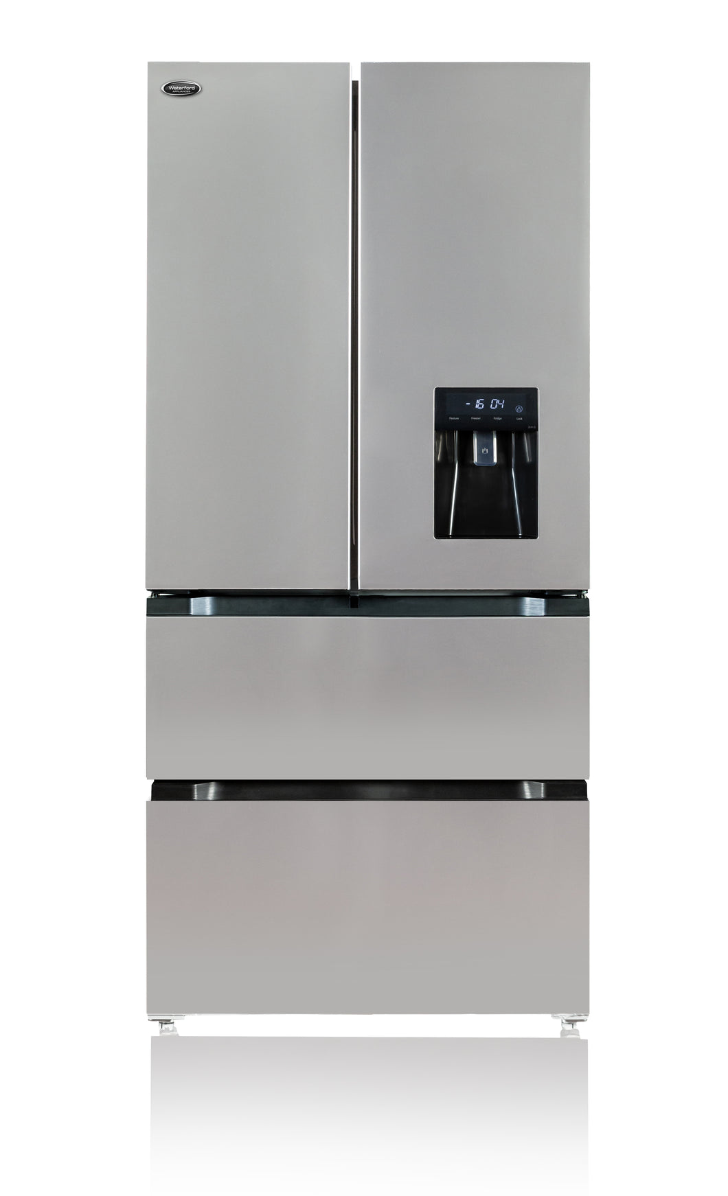 Waterford Appliances French Style Fridge Freezer Stainless Steel