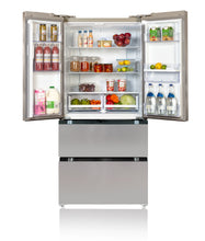 Load image into Gallery viewer, Waterford Appliances French Style Fridge Freezer Stainless Steel
