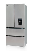 Load image into Gallery viewer, Waterford Appliances French Style Fridge Freezer Stainless Steel
