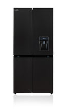 Load image into Gallery viewer, Waterford Appliances American Style Fridge Freezer Inox Black
