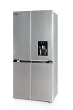 Load image into Gallery viewer, Waterford Appliances American Style Fridge Freezer Stainless Steel
