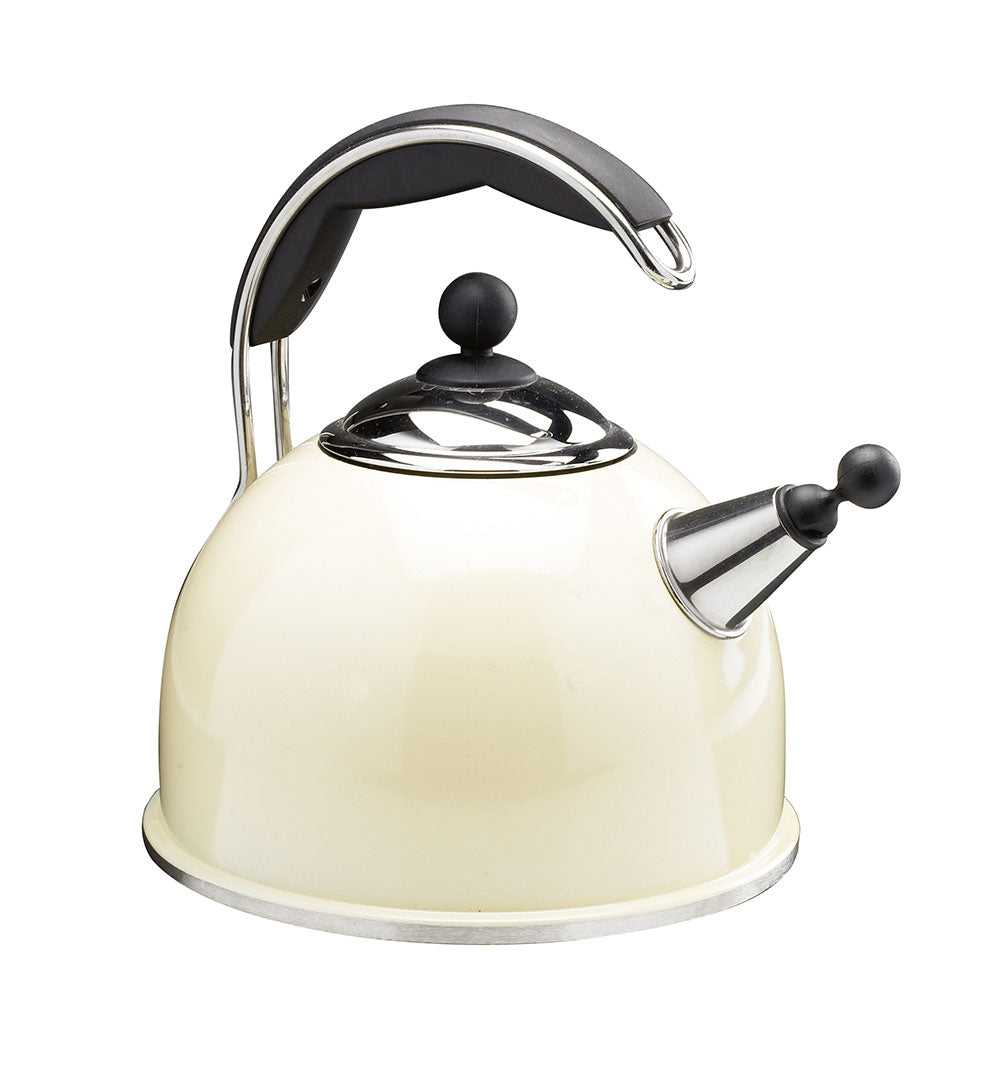 AGA Cream Whistling Kettle AGA Cookware WaterfordStanley